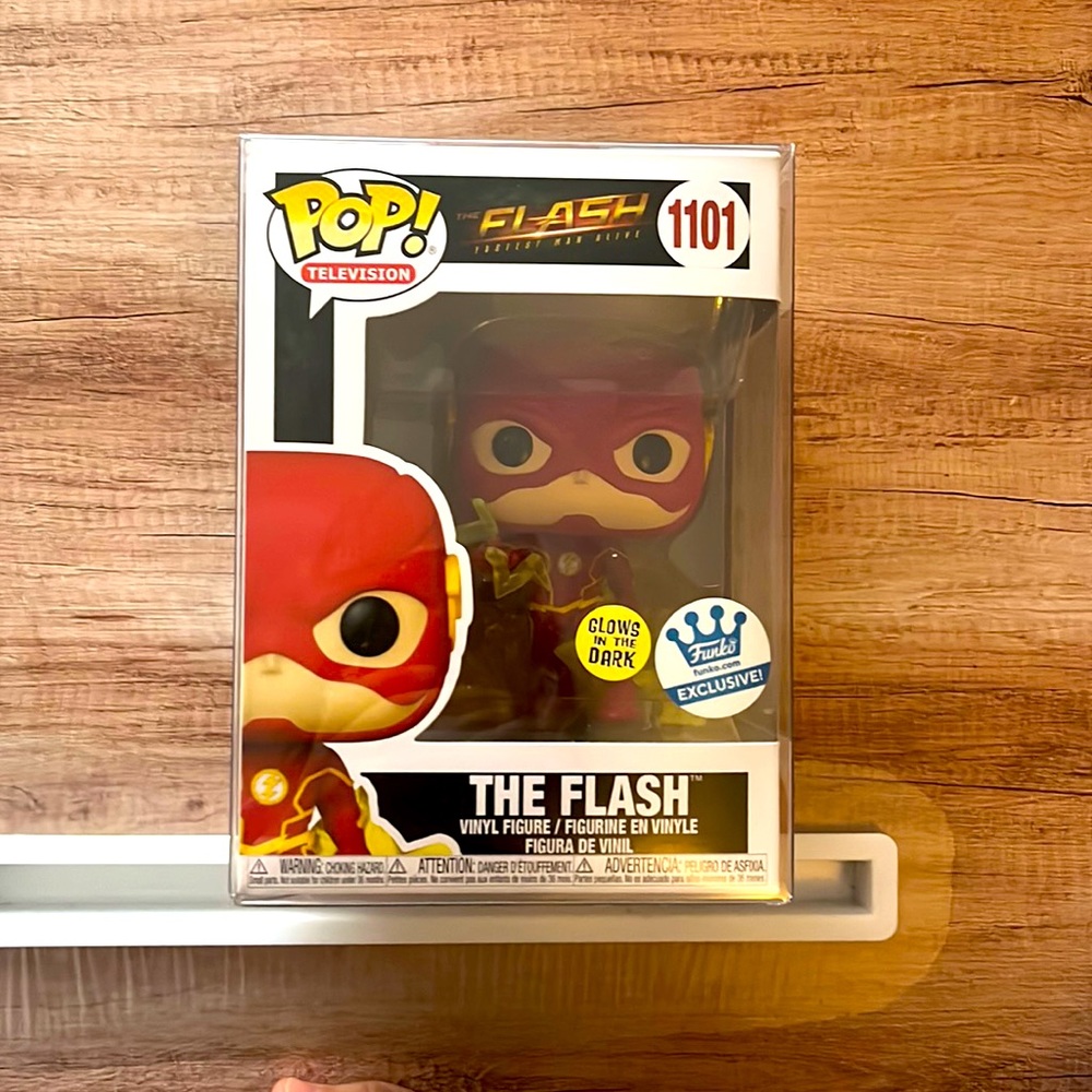Pop! The Flash:Fastest Man Alive: #1101 The Flash[exclusive -glows in the dark]